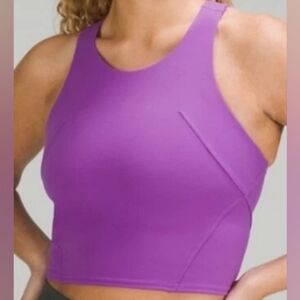 Lululemon Purple Invigorate Training Tank Top Size 8